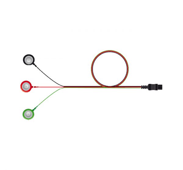 Câble de 3 Pressions : noir vert rouge